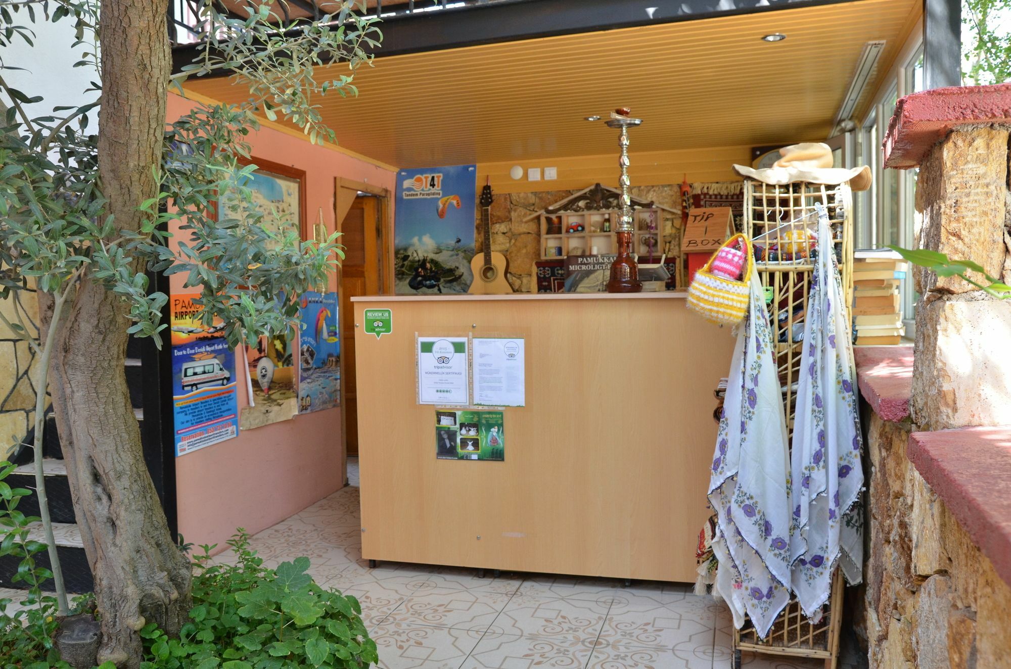 פמוקלה Sinter Terasse House Hotel מראה חיצוני תמונה